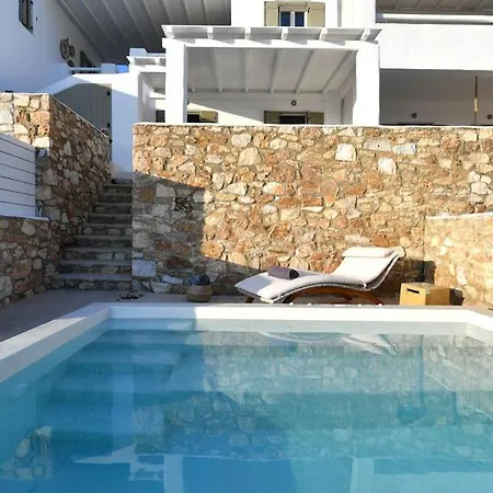Vila Luxury Paros Thoe Contemporary Luxury 3 Bedrooms Pounda